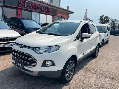 Usata Ford Ecosport Titanium 125 CV (91 kW) 2016 Bianco SUV
