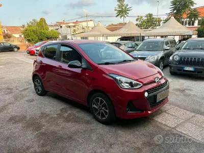 Usata Hyundai i10 Prime 67 CV (49 kW) 2019 Rosso Utilitaria