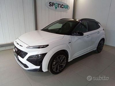 Usata Hyundai Kona N Line 120 CV (88 kW) 2022 Bianco SUV