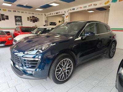 Usata Porsche Macan Sport 250 CV (183 kW) 2017 Blu SUV