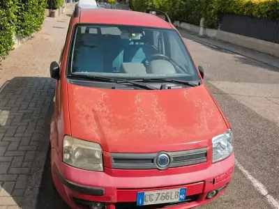 Usata Fiat Panda 60 CV (44 kW) 2003 Rosso Utilitaria