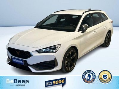 Usata Cupra Leon 150 CV (110 kW) 2024 Bianco pastello Berlina
