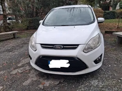 Usata Ford C-MAX 100 CV (73 kW) 2014 Bianco Monovolume