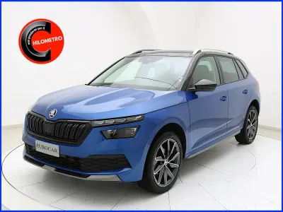 Usata Skoda Kamiq 115 CV (84 kW) 2020 Blu SUV