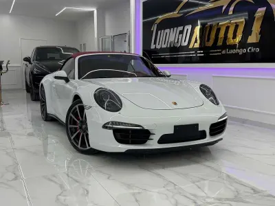 Usata Porsche 911 Carrera 4S Cabriolet 400 CV (294 kW) 2014 Bianco Cabrio
