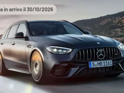 Usata Mercedes C43 AMG Premium Plus 421 CV (309 kW) 2024 Argento Station wagon
