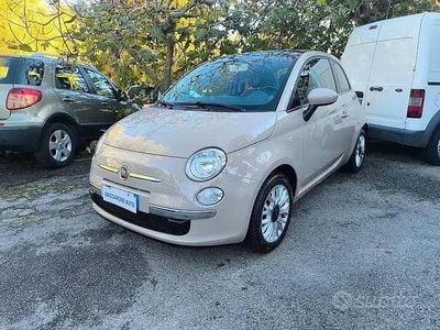 Usata Fiat 500 Lounge 69 CV (50 kW) 2015 Beige Berlina