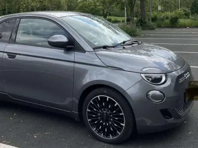 Usata Fiat 500e 42 kW (58 CV) 2021 Grigio Utilitaria