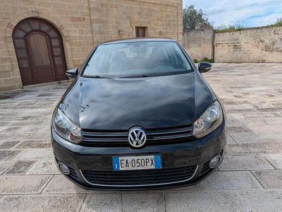 Usata VW Golf VI Highline 105 CV (77 kW) 2010 Nero Utilitaria