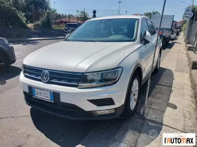 Usata VW Tiguan Business 150 CV (110 kW) 2020 Bianco SUV