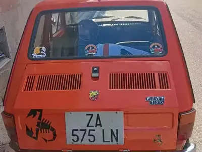 Usata Fiat 126 1980 Rosso Utilitaria