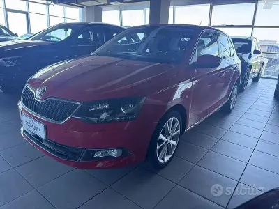 Usata Skoda Fabia Executive 75 CV (55 kW) 2018 Rosso Berlina