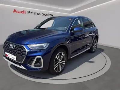 Usata Audi Q5 S-line plus 204 CV (150 kW) 2023 Blu navarra metallizzato SUV
