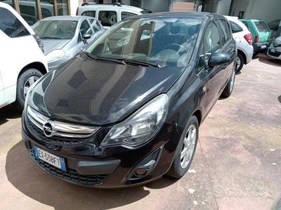 Usata Opel Corsa 85 CV (62 kW) 2014 Nero Berlina