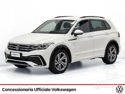 Usata VW Tiguan R-line 200 CV (147 kW) 2023 Bianco SUV