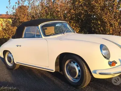 Usata Porsche 356 75 CV (55 kW) 1960 Bianco Cabrio