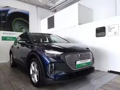 Usata Audi Q4 e-tron Business 69 kW (95 CV) 2023 Blu/azzurro SUV