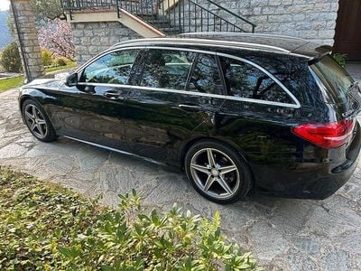 Usata Mercedes C220 AMG 2016 Nero Station wagon