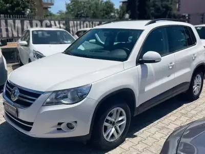 Usata VW Tiguan Trendline 140 CV (102 kW) 2010 Bianco SUV