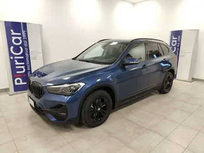 Usata BMW X1 220 CV (161 kW) 2021 Blu/azzurro SUV