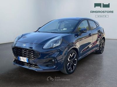 Usata Ford Puma ST-Line X 125 CV (91 kW) 2023 Blue blazer SUV