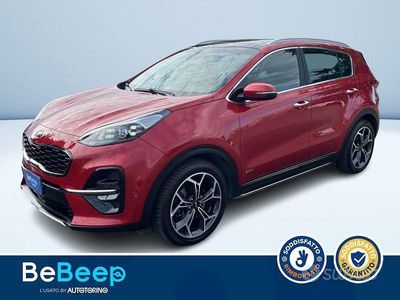Usata Kia Sportage GT-Line 177 CV (130 kW) 2020 Rosso metallizzato SUV
