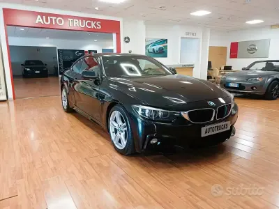 Usata BMW 420 M Sport 190 CV (139 kW) 2017 Nero zaffiro Coupé
