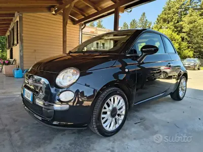 Usata Fiat 500 Lounge 69 CV (50 kW) 2015 Nero Berlina
