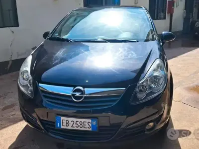 Usata Opel Corsa Enjoy 80 CV (58 kW) 2010 Nero Utilitaria