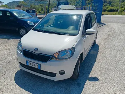 Usata Skoda Citigo G-TEC Active 68 CV (50 kW) 2015 Bianco Utilitaria