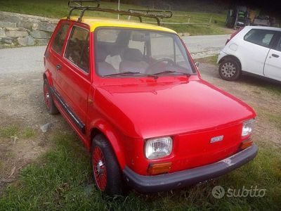 Usata Fiat 126 1987 Rosso Utilitaria