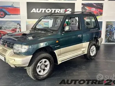 Usata Mitsubishi Pajero Top 125 CV (91 kW) 1999 Verde SUV