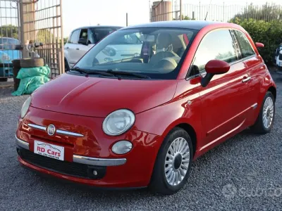 Usata Fiat 500 95 CV (69 kW) 2010 Rosso Berlina