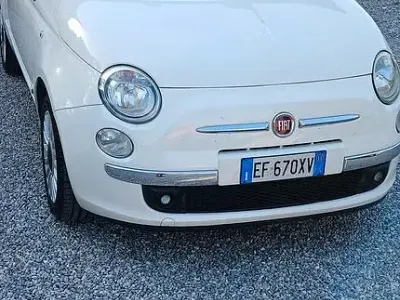 Usata Fiat 500 69 CV (50 kW) 2011 Bianco Berlina