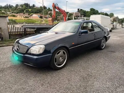 Usata Mercedes 500 1995 Blu Coupé