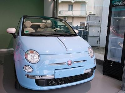 Usata Fiat 500C 69 CV (50 kW) 2013 Blu/azzurro Cabrio