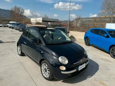 Occasion Fiat 500C Lounge 95 ch (69 kW) 2011 Bleue Cabriolet