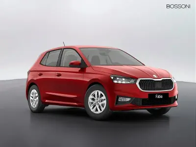 Nuova Skoda Fabia 95 CV (69 kW) 2026 Rosso Utilitaria