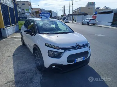 Usata Citroën C3 Feel 102 CV (75 kW) 2021 Bianco Utilitaria