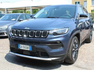 Usata Jeep Compass Limited 150 CV (110 kW) 2022 Blu SUV