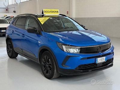 Usata Opel Grandland X GS Line 131 CV (96 kW) 2022 Blu SUV