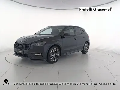 Usata Skoda Fabia Monte Carlo 80 CV (58 kW) 2023 Nero tulipano perlato Utilitaria