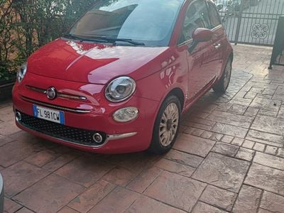 Usata Fiat 500 Lounge 69 CV (50 kW) 2017 Rosso Utilitaria