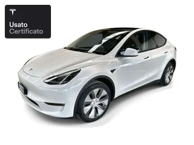 Gebraucht Tesla Model Y Long Range AWD 258 kW (351 PS) 2022 Weiß SUV