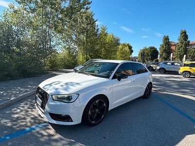Usata Audi A3 180 CV (132 kW) 2015 Bianco Berlina