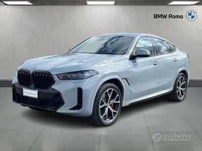 Usata BMW X6 M Sport 298 CV (219 kW) 2024 Grigio SUV