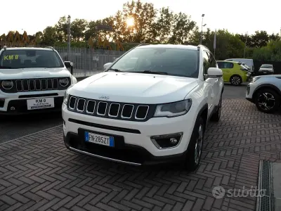 Usata Jeep Compass Limited 140 CV (102 kW) 2018 Bianco SUV