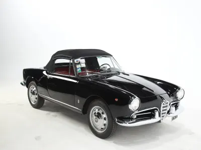 Usata Alfa Romeo Giulietta Veloce 90 CV (66 kW) 1960 Nero Cabrio