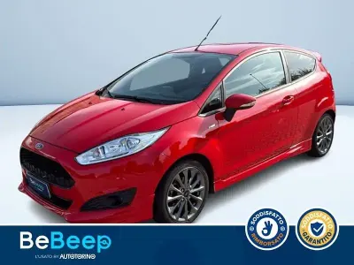 Usata Ford Fiesta ST-Line 101 CV (74 kW) 2017 Rosso metallizzato Utilitaria