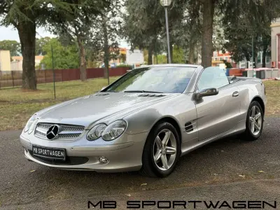 Usata Mercedes SL350 245 CV (180 kW) 2006 Argento Cabrio